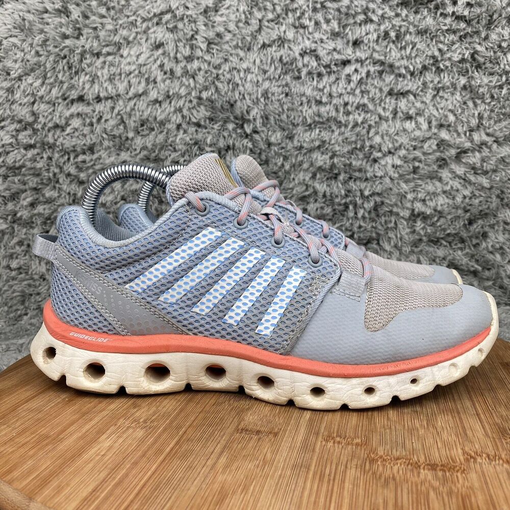 K-Swiss X Lite Shoes Women's 8.5 Memory Foam Trainers Gray Athletic Sneakers